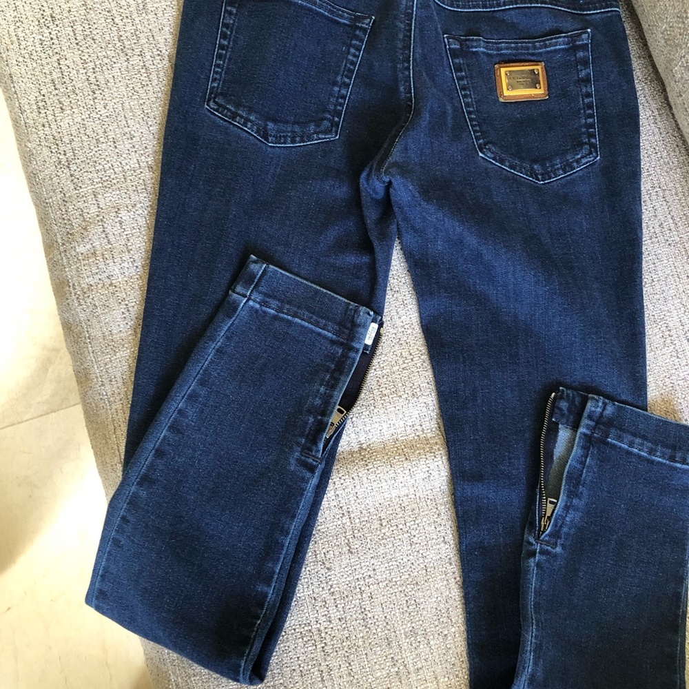 Dolce & Gabbana Dark Blue Pretty Skinny Women’s Jeans. Size 38